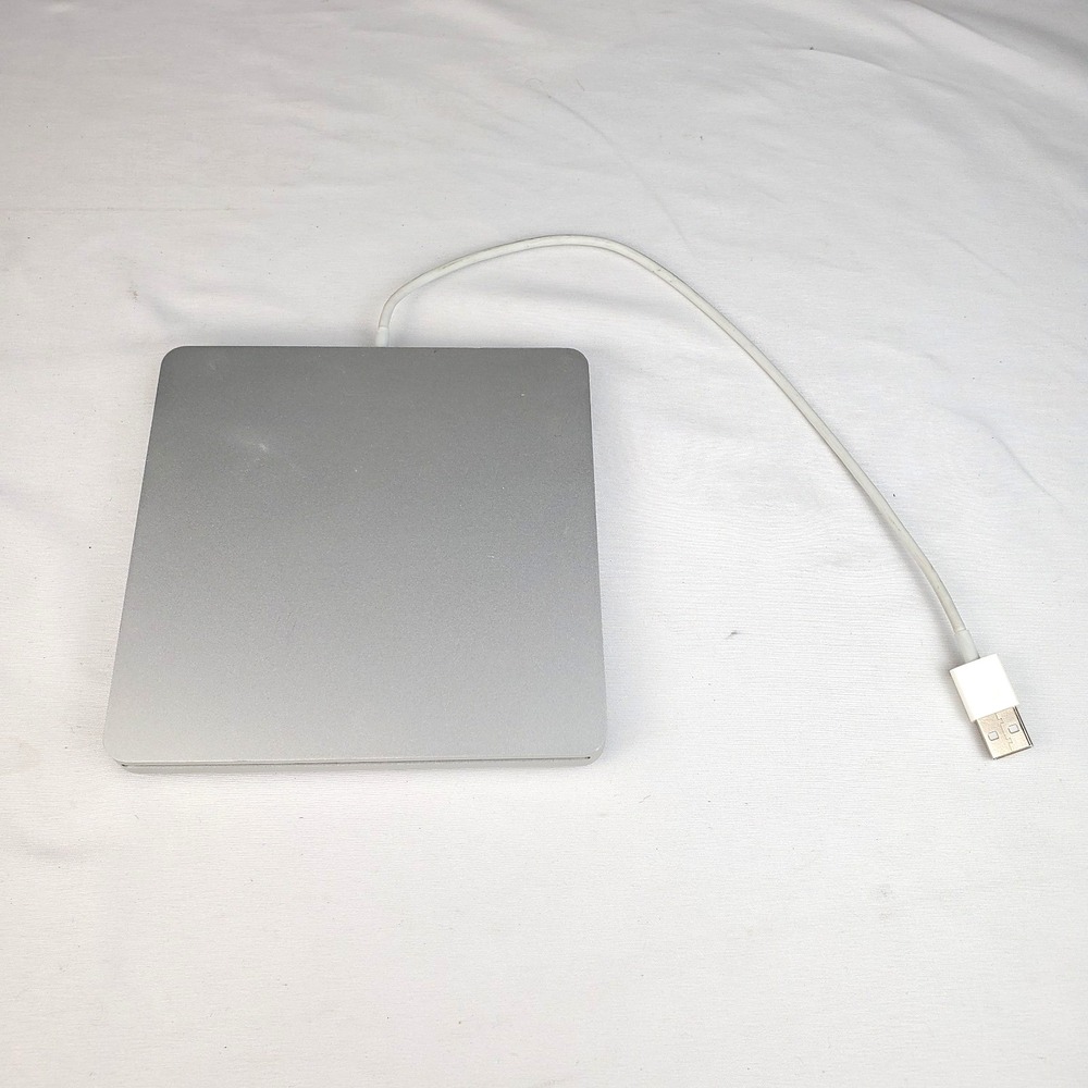 Apple Mac USB SuperDrive A1379 External CD/DVD Disc Drive - TESTED & WORKING